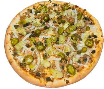 Pizza tonno siciliana